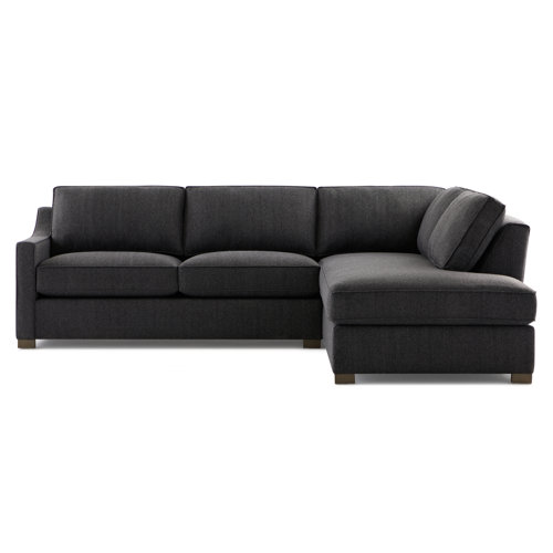 Farmhouse & Rustic Solid Wood Frame Sectional Sofas Birch Lane